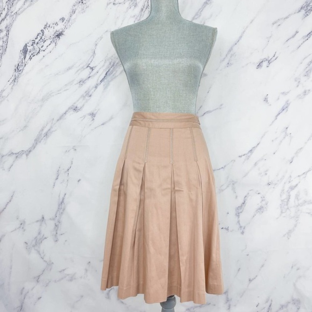 Ted Baker London | Blush Pleated Skirt | Sz 3 / Us 6